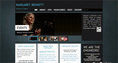 Desktop Screenshot of margaretbennett.co.uk